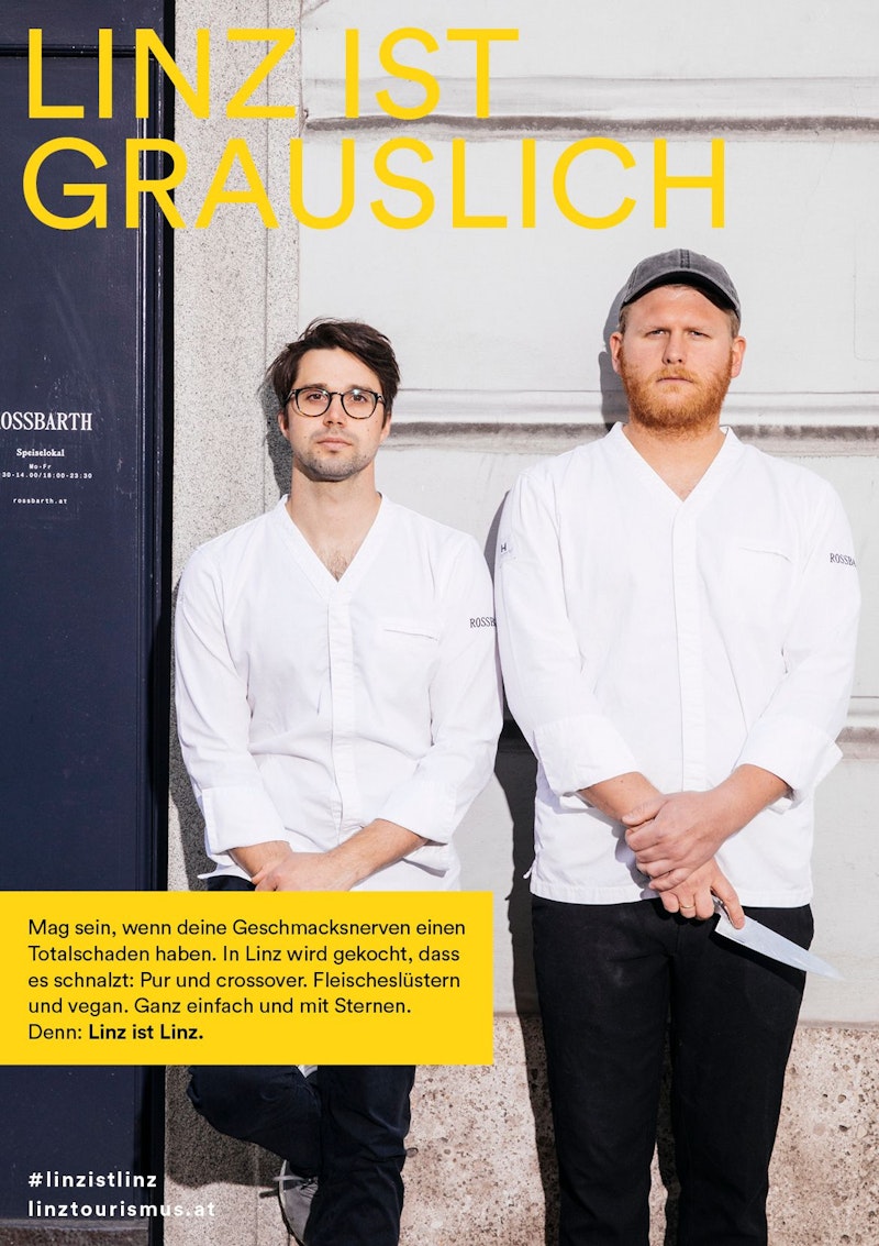 Es wird mit Klischees gespielt.