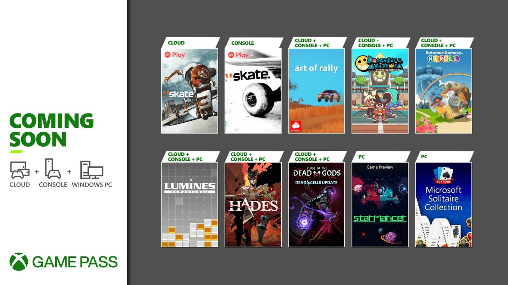 Xbox Game Pass: Die Highlights im August.