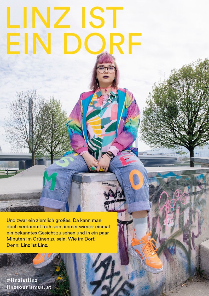 Das sind die neuen Plakate des Tourismusverbands.