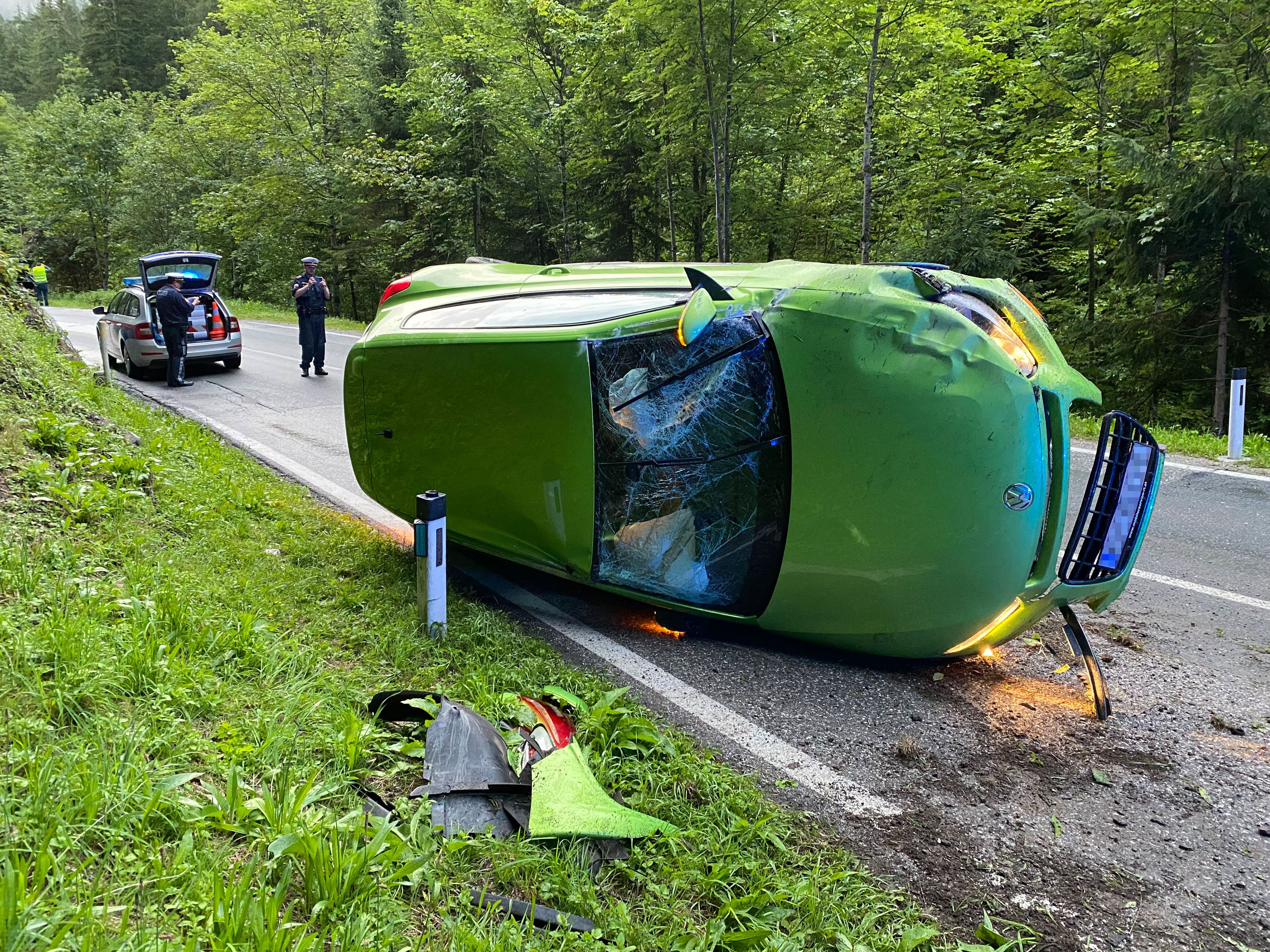 Der 34-jährige Autofahrer war bei dem Crash betrunken.