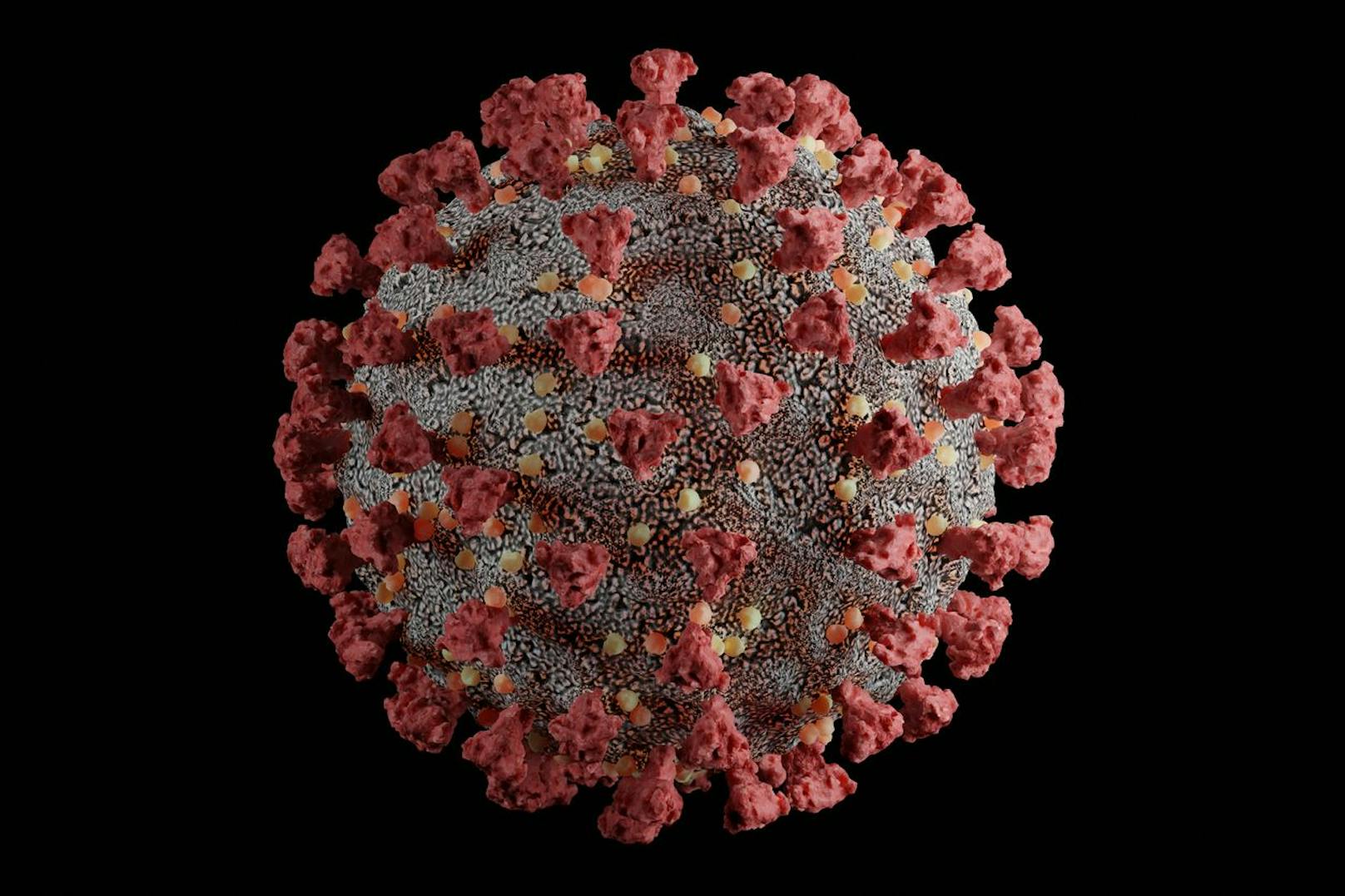 Eine weitere Variante des SARS-CoV-2-Virus: Lambda.