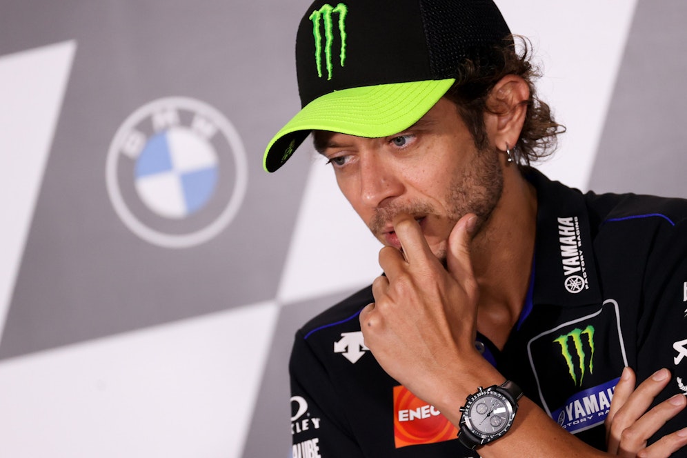 Valentino Rossi hat etwas zu sagen.