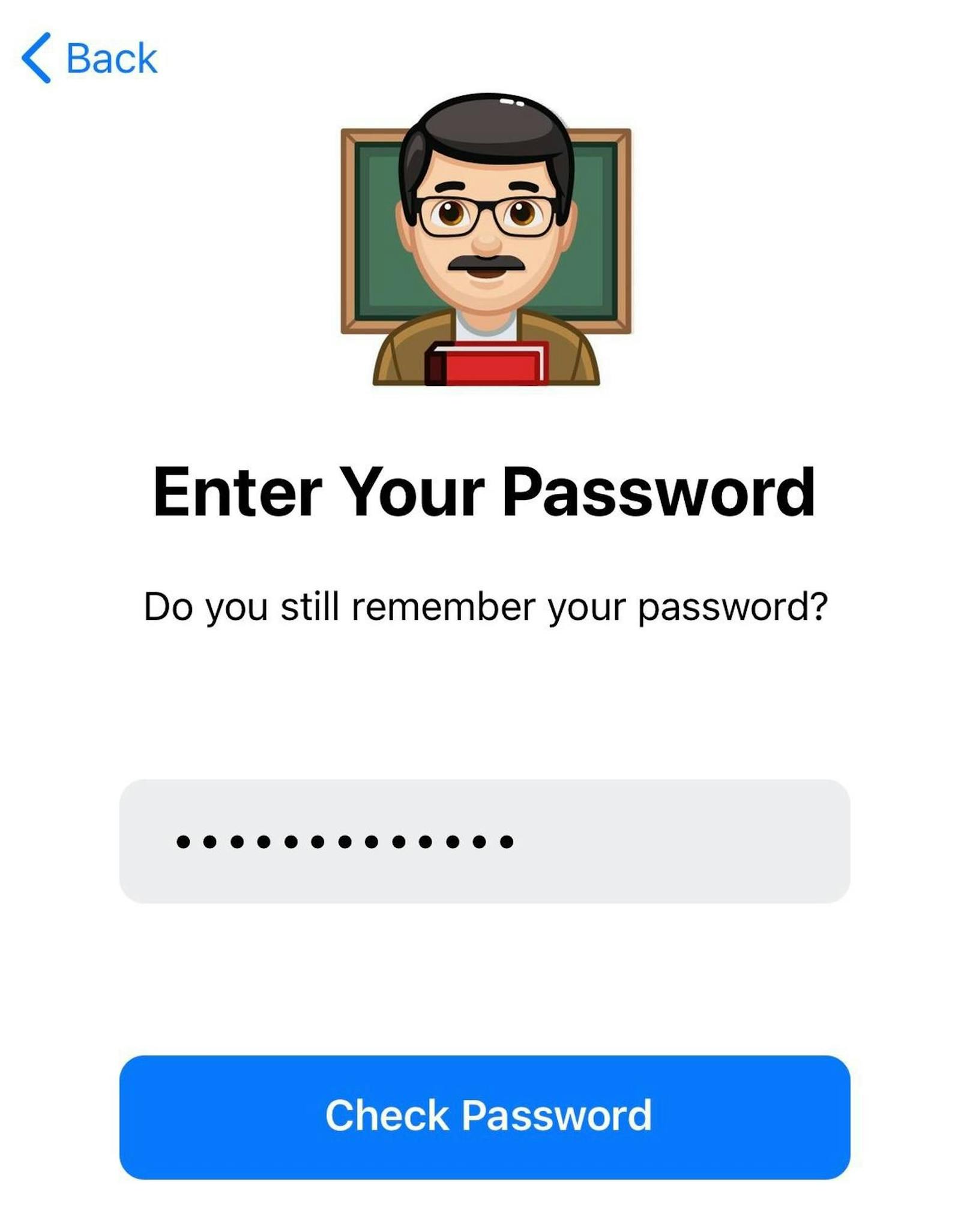 Außerdem kann man vergessene Passwörter auch ohne E-Mail-Adresse zurücksetzen.