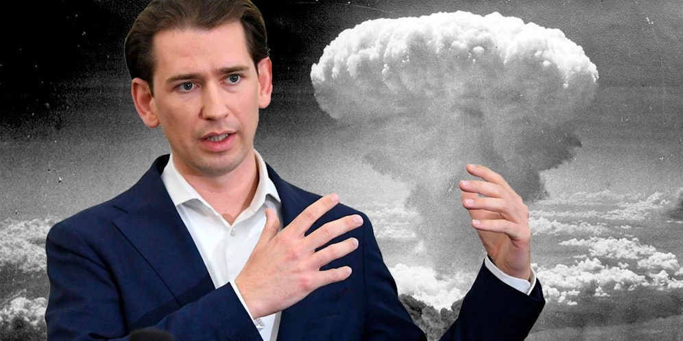 Kurz warnt vor der Gefahr von Atomwaffen.