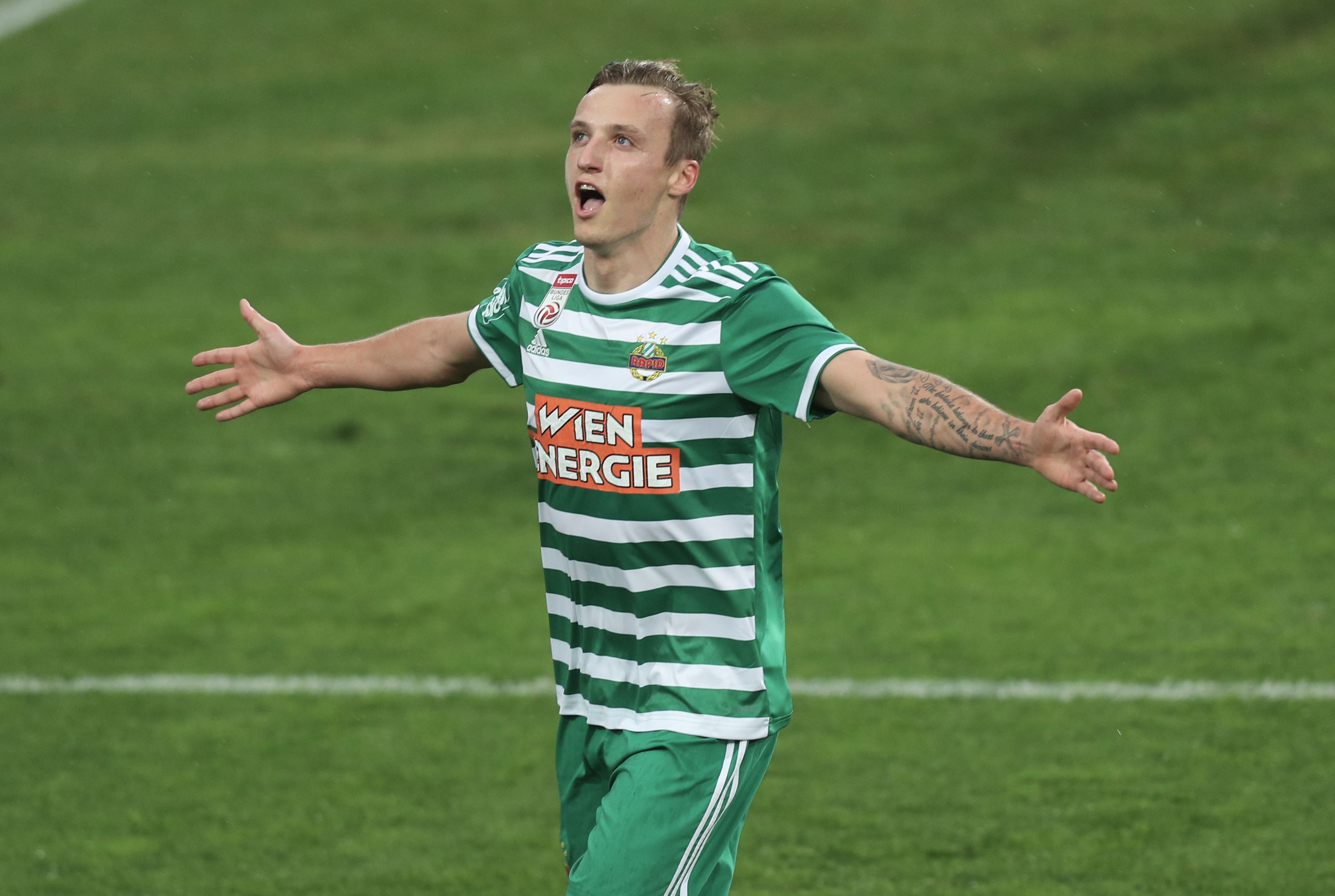 Im Vorjahr jubelte Ritzmaier noch für Rapid.