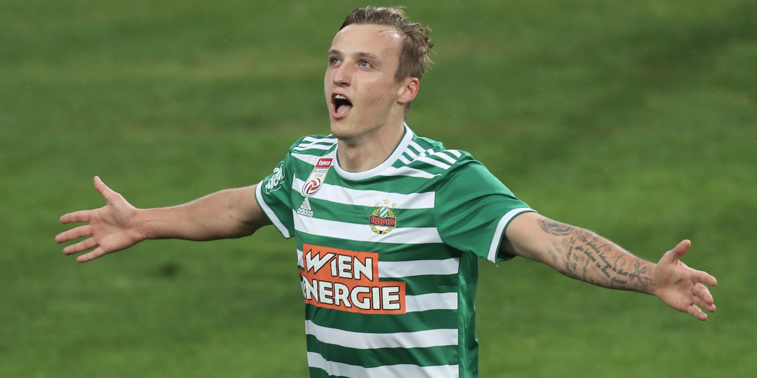 Im Vorjahr jubelte Ritzmaier noch für Rapid.