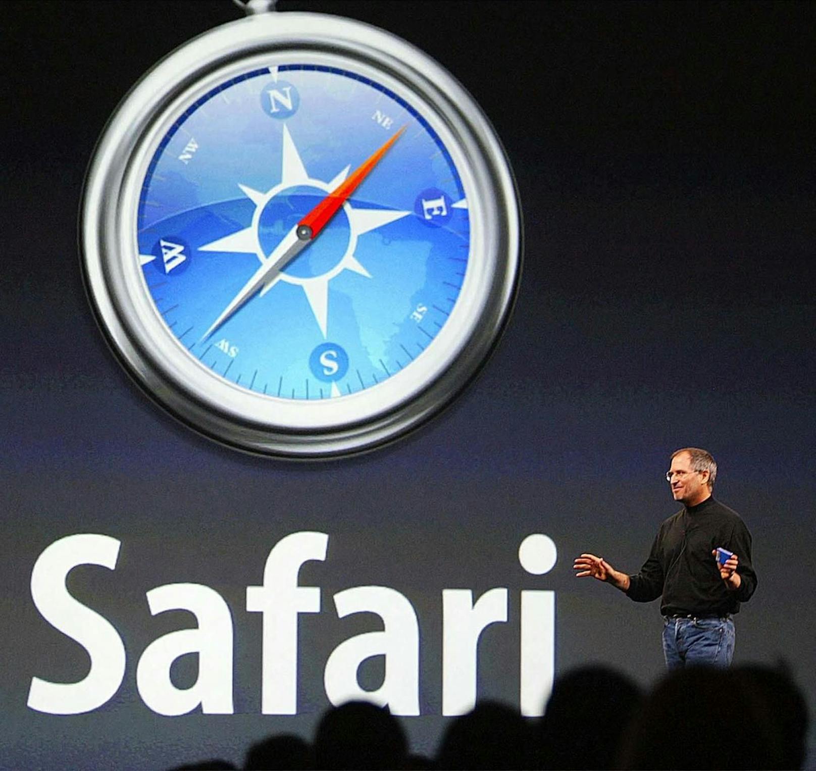 An zweiter Stelle steht Apples Safari.