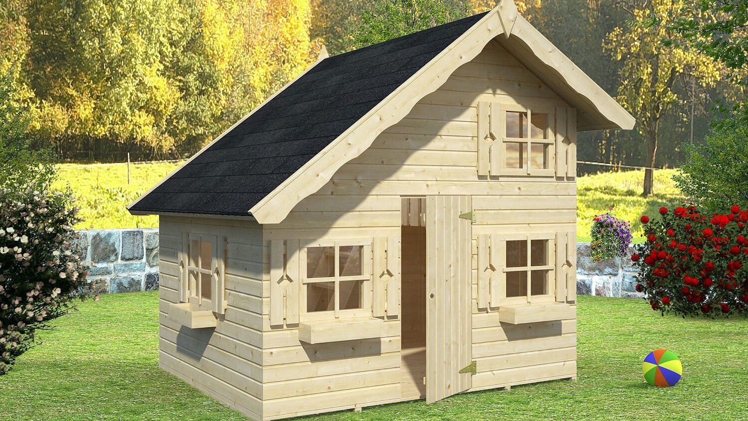 Tja, die Kinder von Oliver M. werden wohl ohne diesem vier Quadratmeter Häuschen auskommen müssen. 