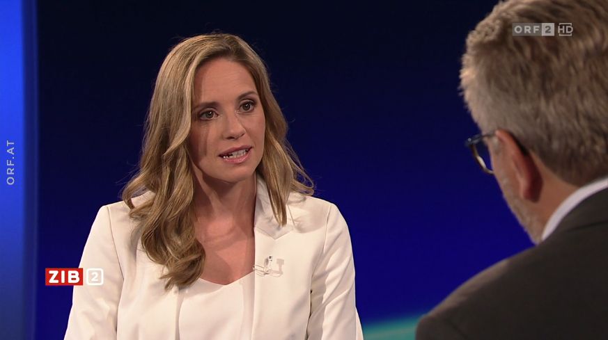 SP-Gesundheitsstadtrat Peter Hacker im ZIB2-Gespräch mit Margit Laufer am 5. August 2021.