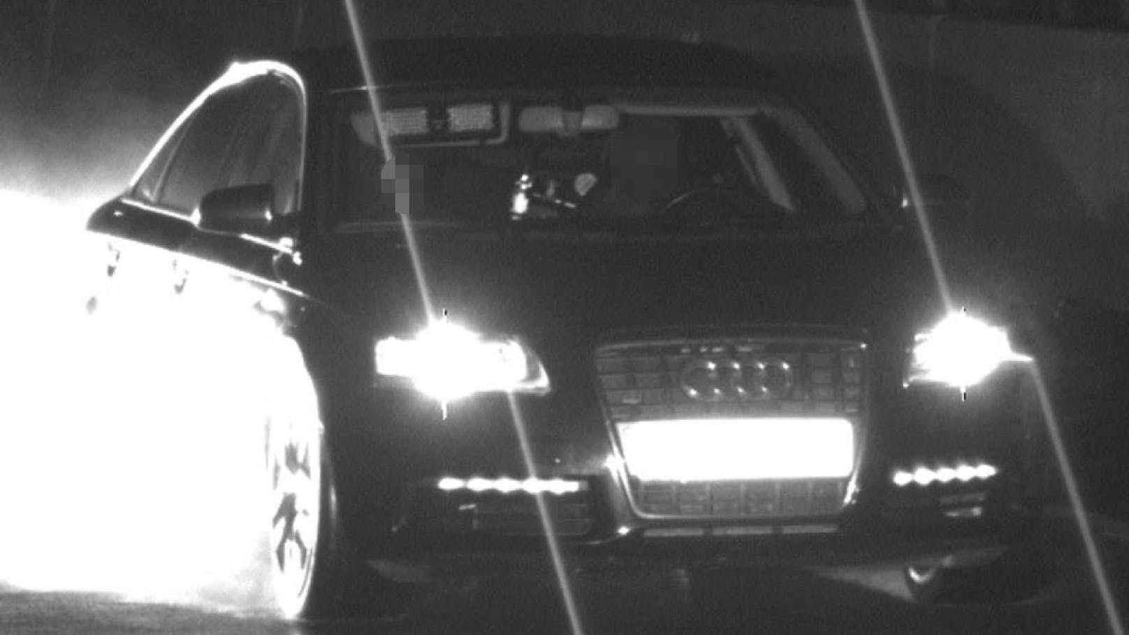 Ein Audi-Raser lieferte der Polizei eine spektakuläre Verfolgungsjagd.