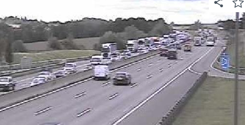 Die aktuelle Lage bei der Anschlussstelle Amstetten West