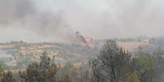 Brände in Mazedonien, Florianis kämpfen um jedes Haus