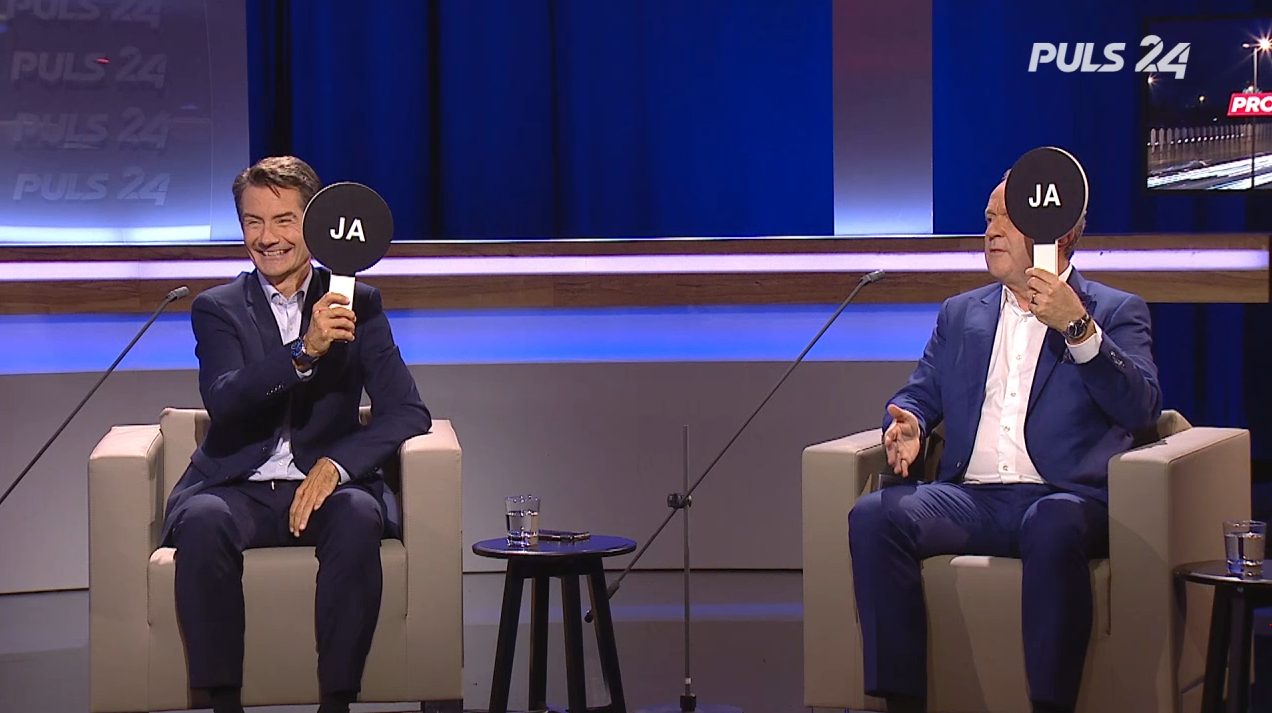 In der Elefantenrunde zur ORF-Wahl kommt vom Favoriten&nbsp;Roland Weißmann ein klares Ja zur Streaming-GIS.