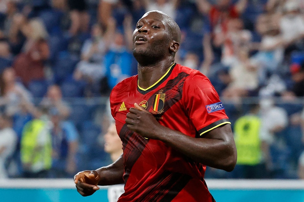 Romelu Lukaku schaffte es mit vier Toren für Belgien ins EURO-Topteam.