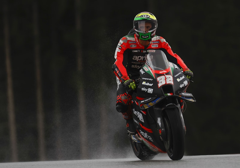 Lorenzo Savadori vor seinem Spielberg-Crash.