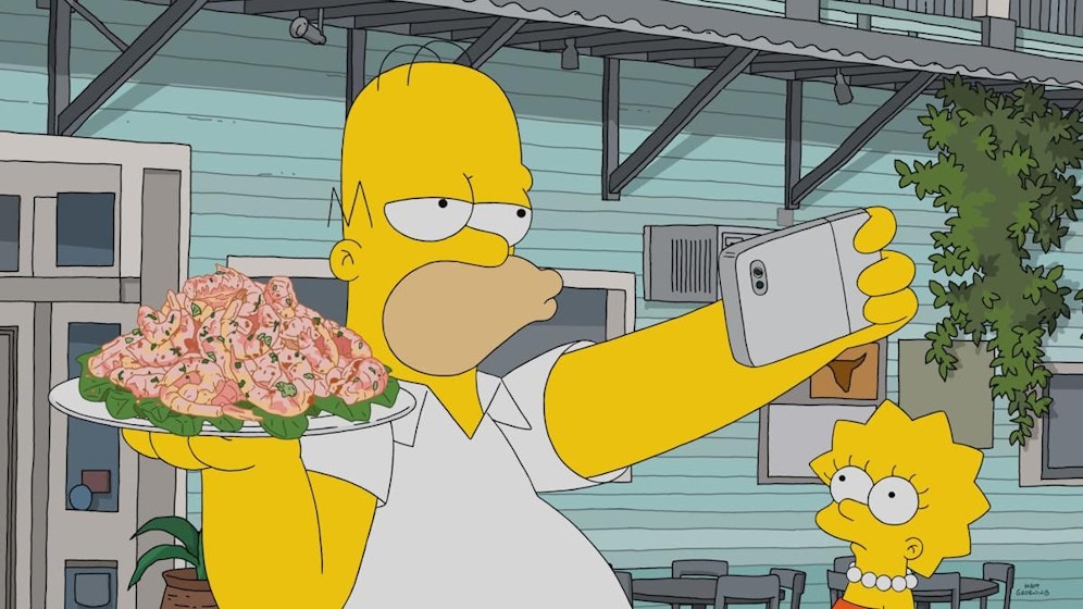 Endlich kann man Essen wie Homer Simpson. 
