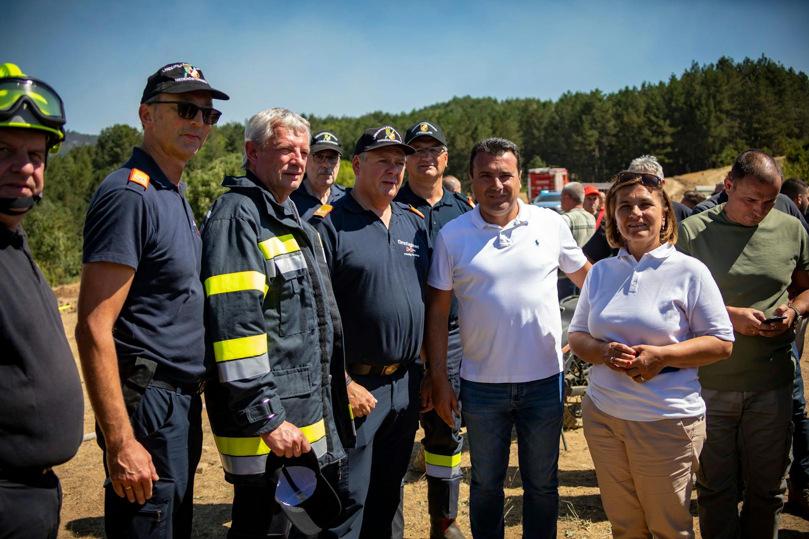 NÖ Feuerwehr im Einsatz in Nordmazedonien