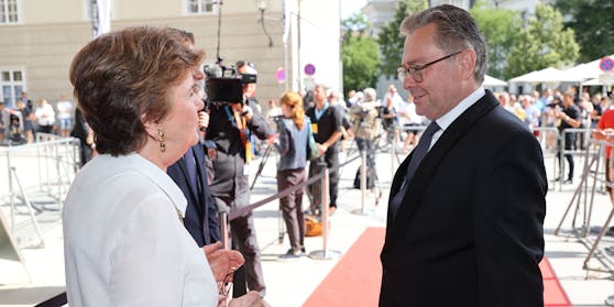 Festspielpräsidentin Helga Rabl-Stadler und ORF Generaldirektor Alexander Wrabetz
