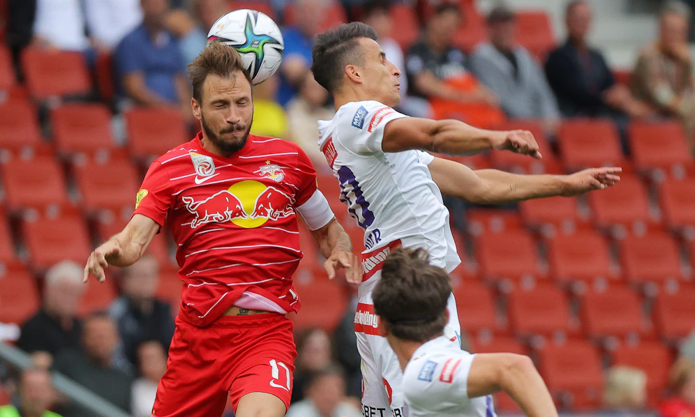 Salzburg gegen die Austria