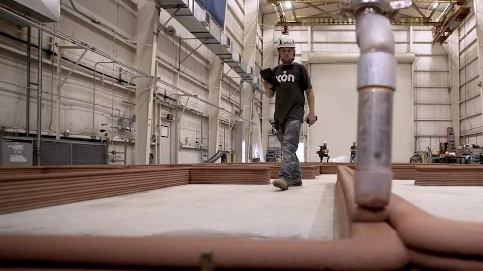 Die NASA-Behausung steht in einem Hangar auf dem "Mars Dune Alpha"-Gelände in Texas.