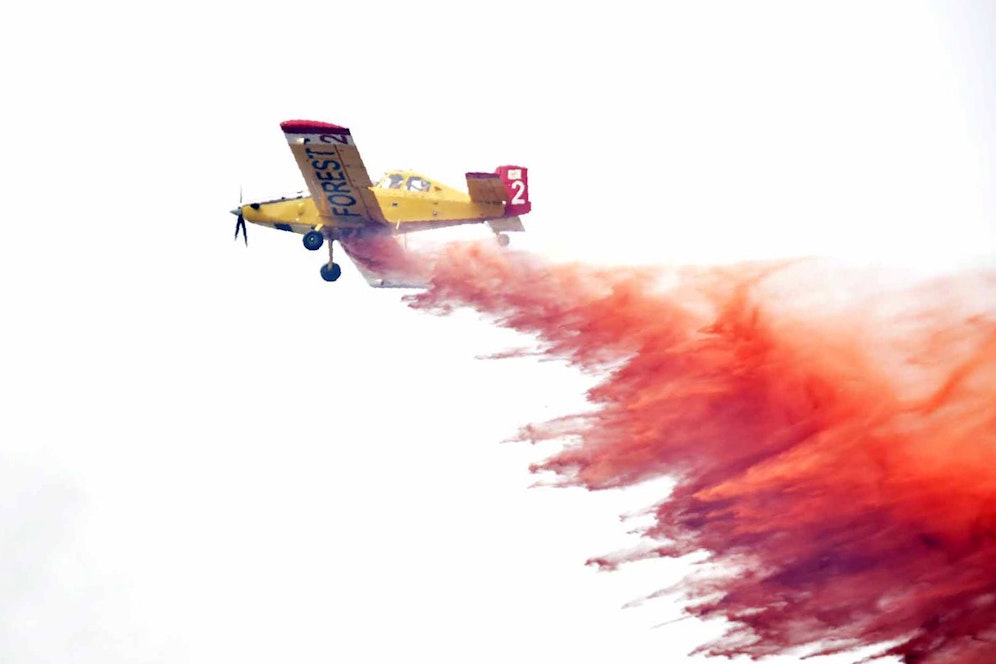 Ein kleines Löschflugzeug ist auf Zakynthos abgestürzt. Symbolbild