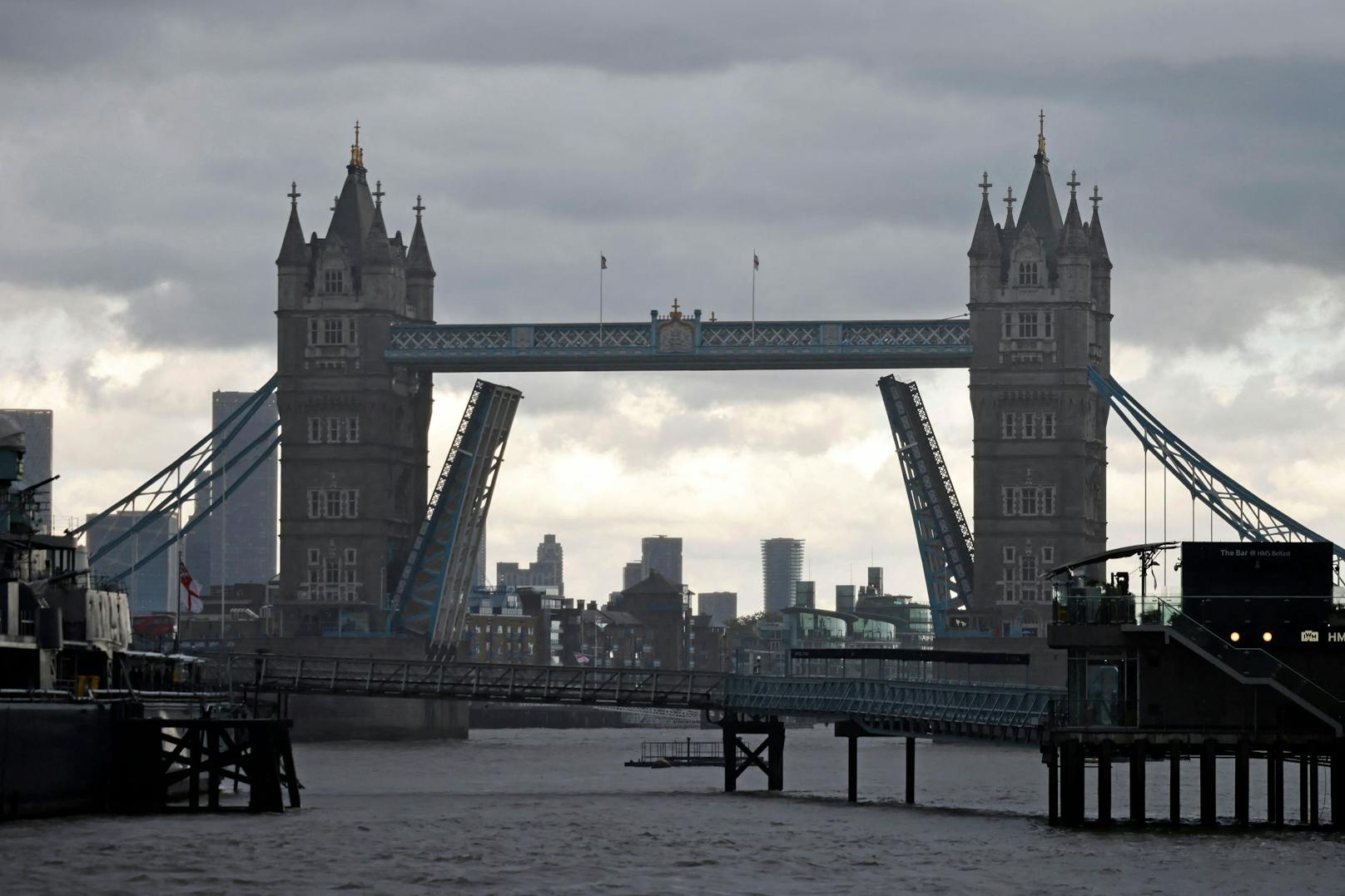 Die Tower Bridge in London lässt sich nicht mehr schließen. 