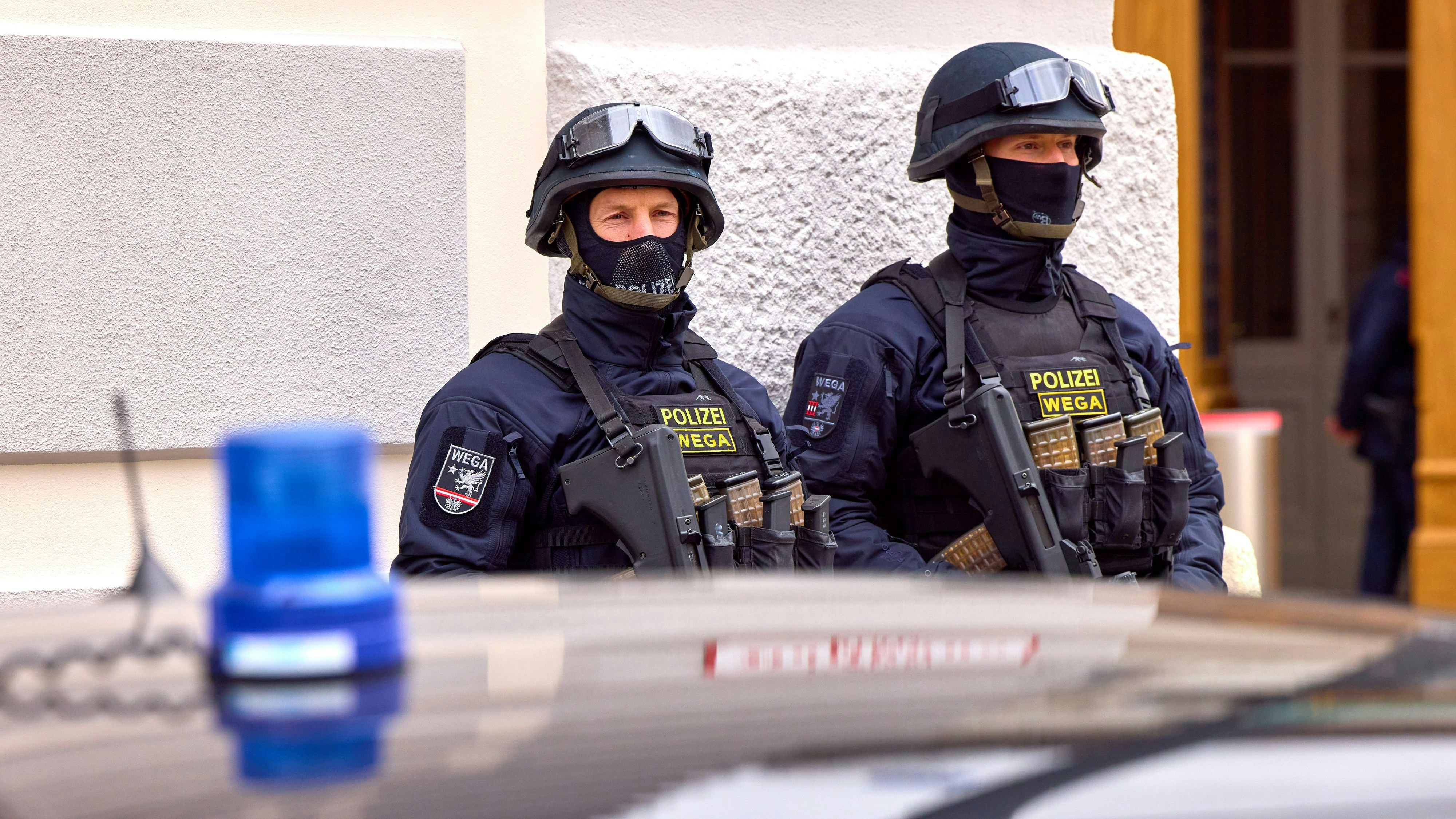 Auch die WEGA stand im Einsatz.