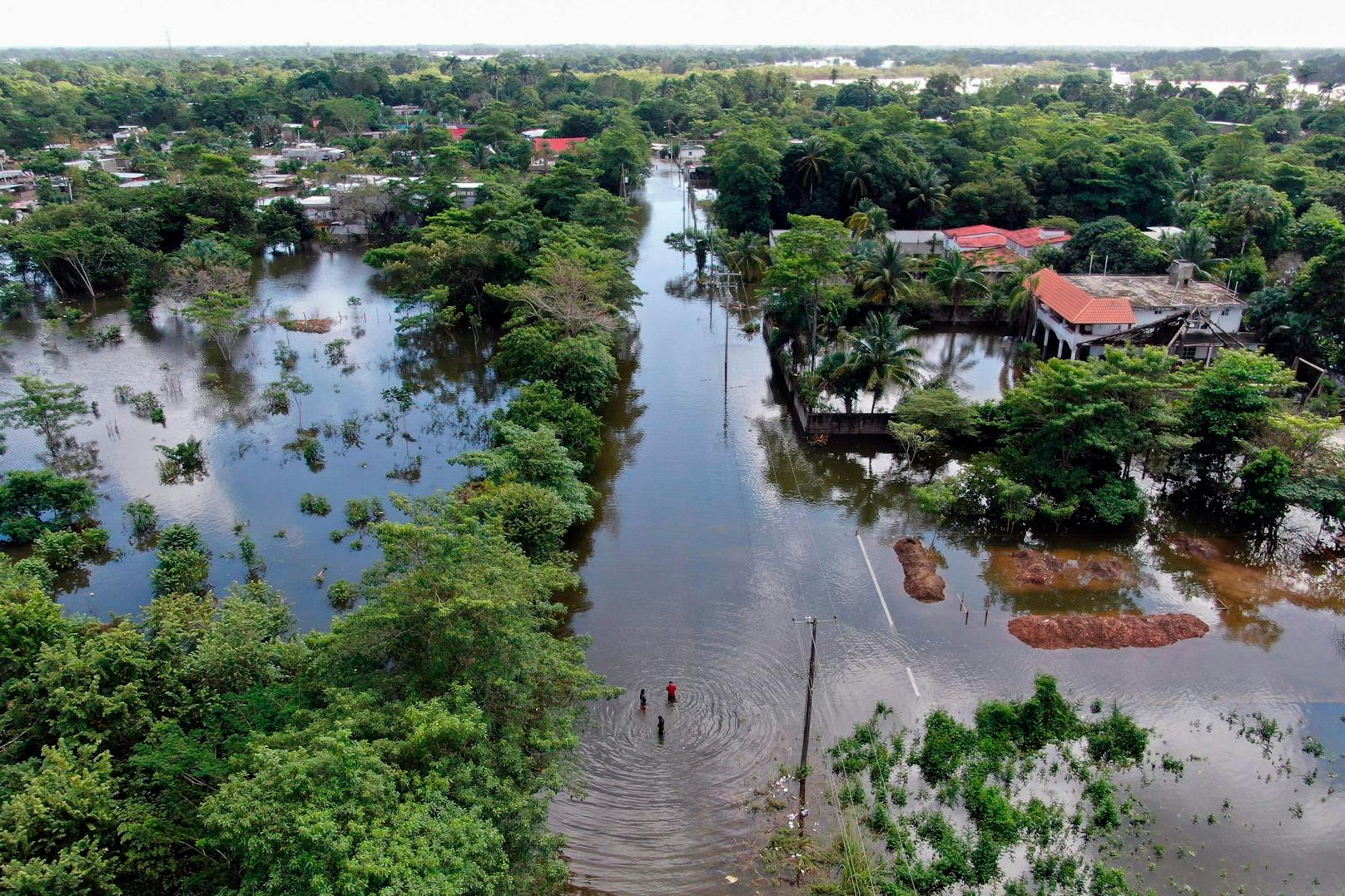 Schon mehrfach kam es im mexikanischen Bundesstaat Tabasco zu gewaltigen Hochwassern, zuletzt im November 2020.