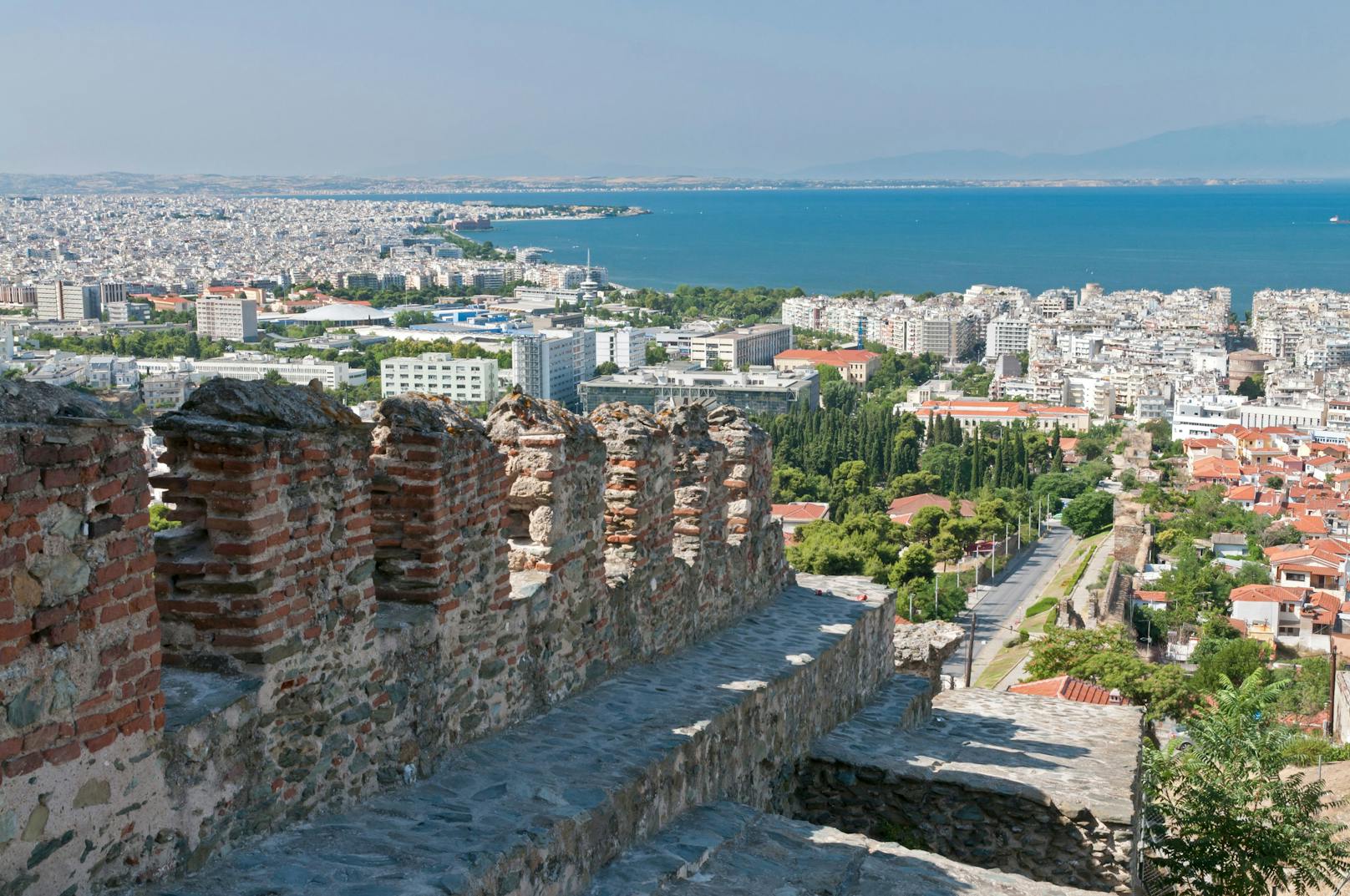 Auch für die griechische Stadt Thessaloniki zeichnen die Experten von Climate Central ein wenig schönes Bild.