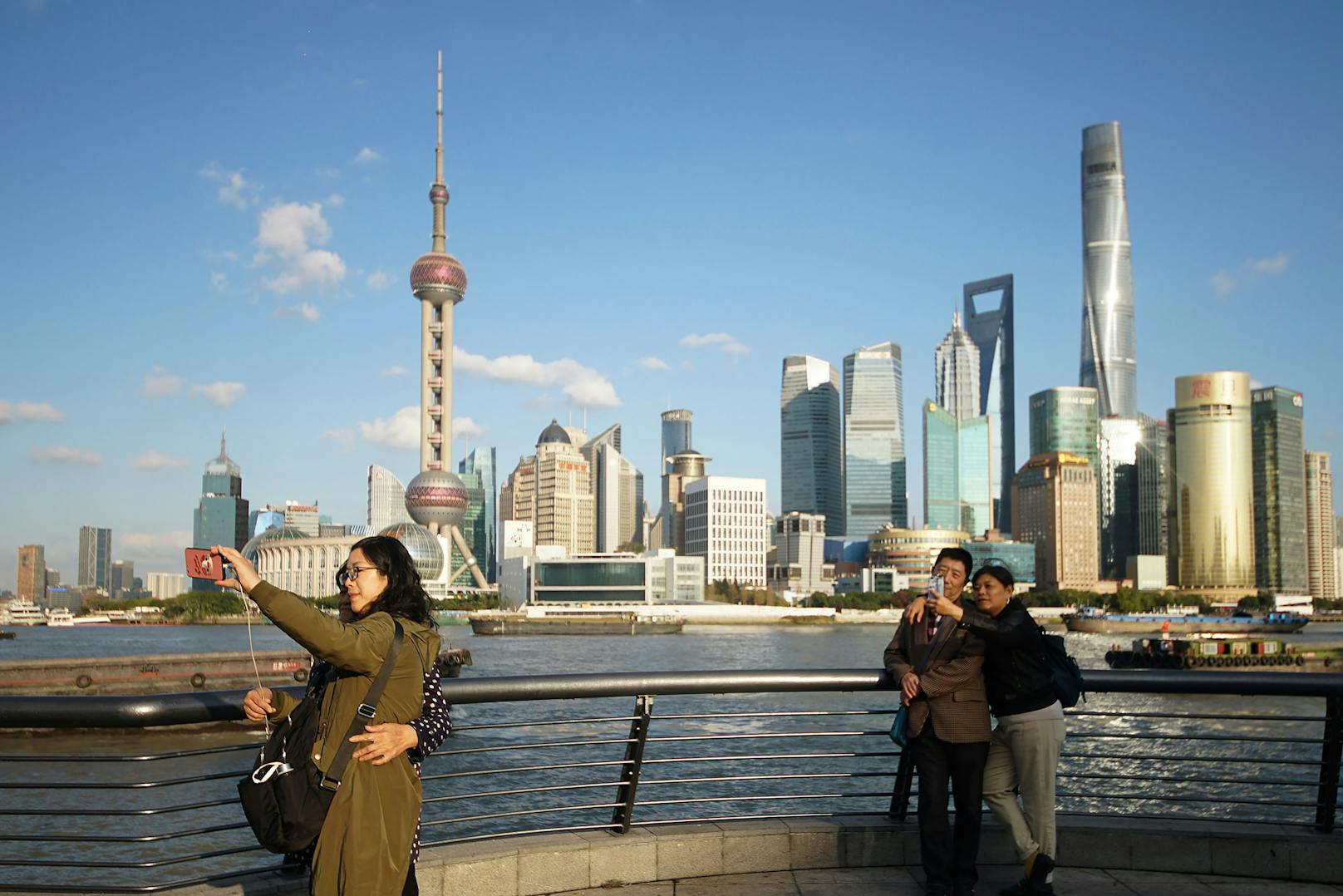 In China wird Shanghai bei einem Meeresspiegel-Anstieg von einem Meter nicht mehr wiederzuerkennen sein.
