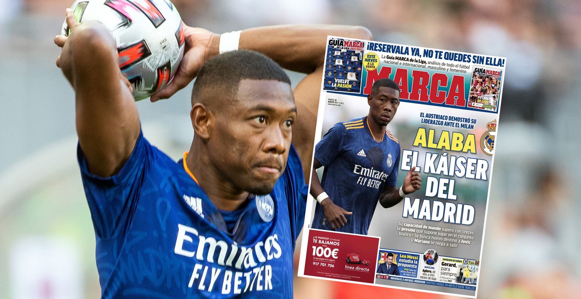 Die "Marca" adelt David Alaba
