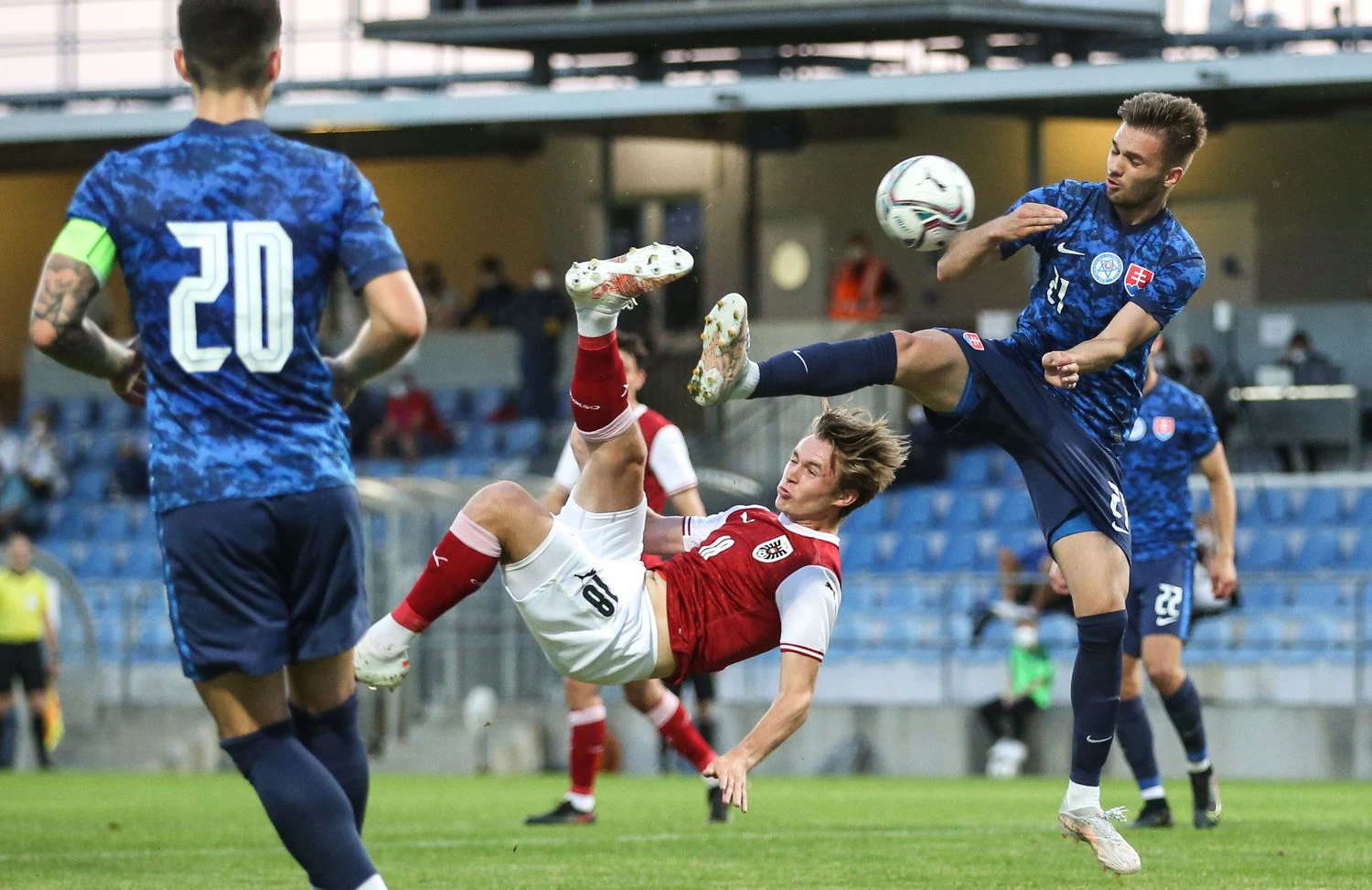 Patrick Wimmer im U21-Testspiel gegen die Slowakei.