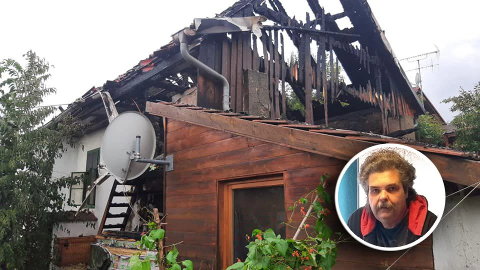 Richard R. musste hilflos dabei zusehen, wie sein Haus in wenigen Minuten verbrannte.