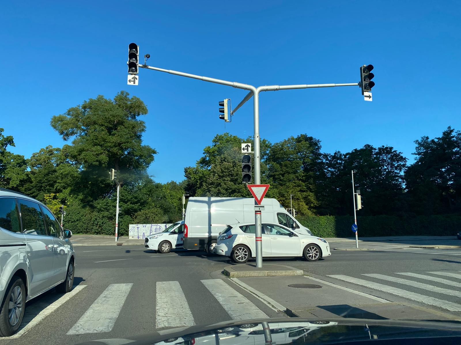 In Wien-Landstraße herrschte am Dienstag Verkehrschaos