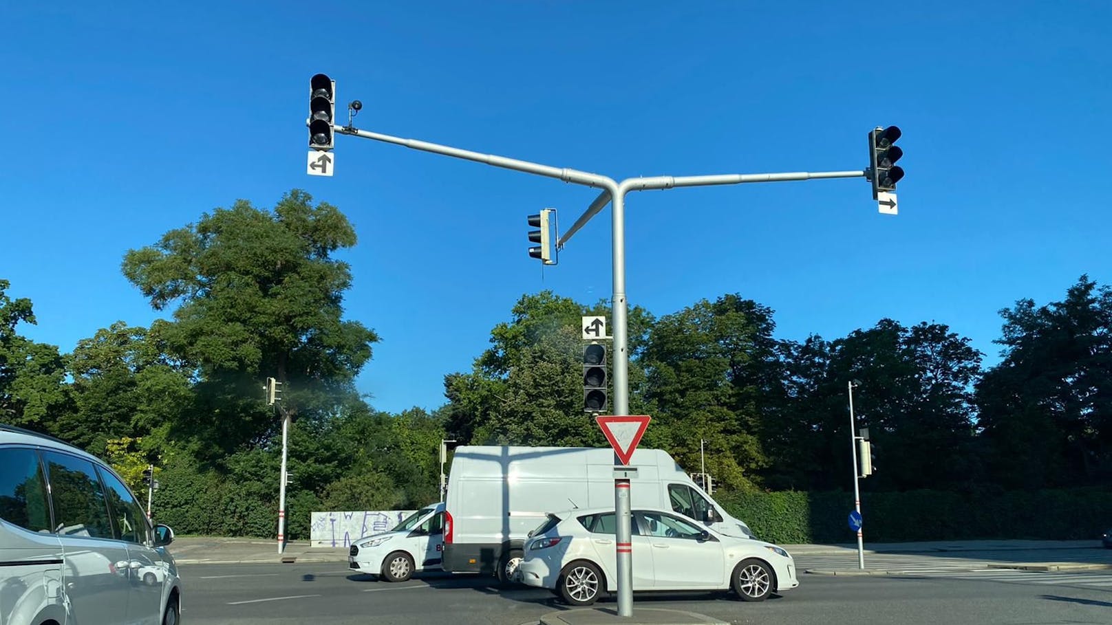 In Wien-Landstraße herrschte am Dienstag Verkehrschaos