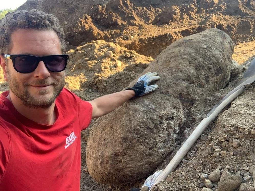 500 Kilo schwere Fleigerbombe wurde geortet und geborgen.