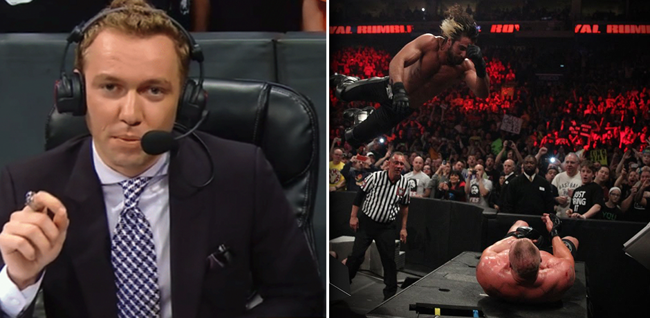 Calvin Knie kommentiert seit 2017 in der WWE