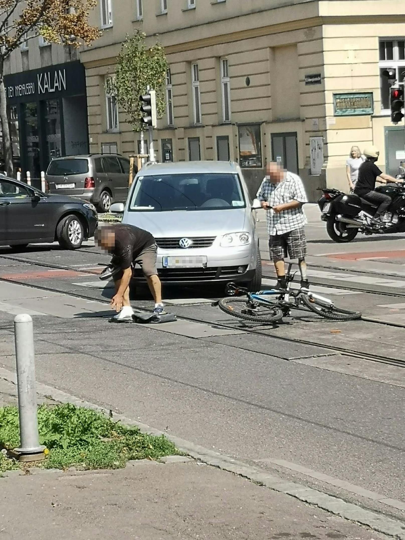 Crash im 15. Wiener Gemeindebezirk