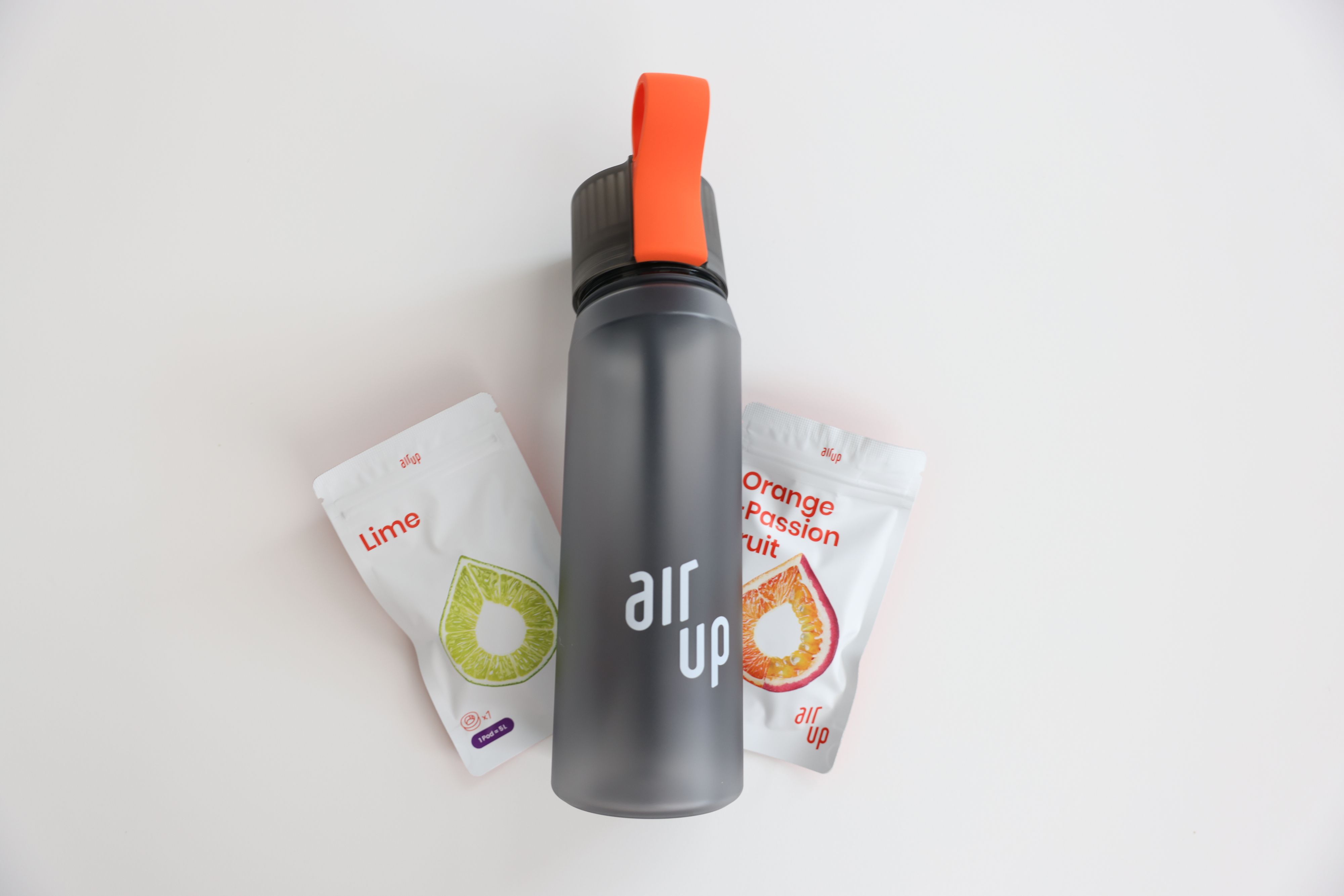 air up Flasche in grau