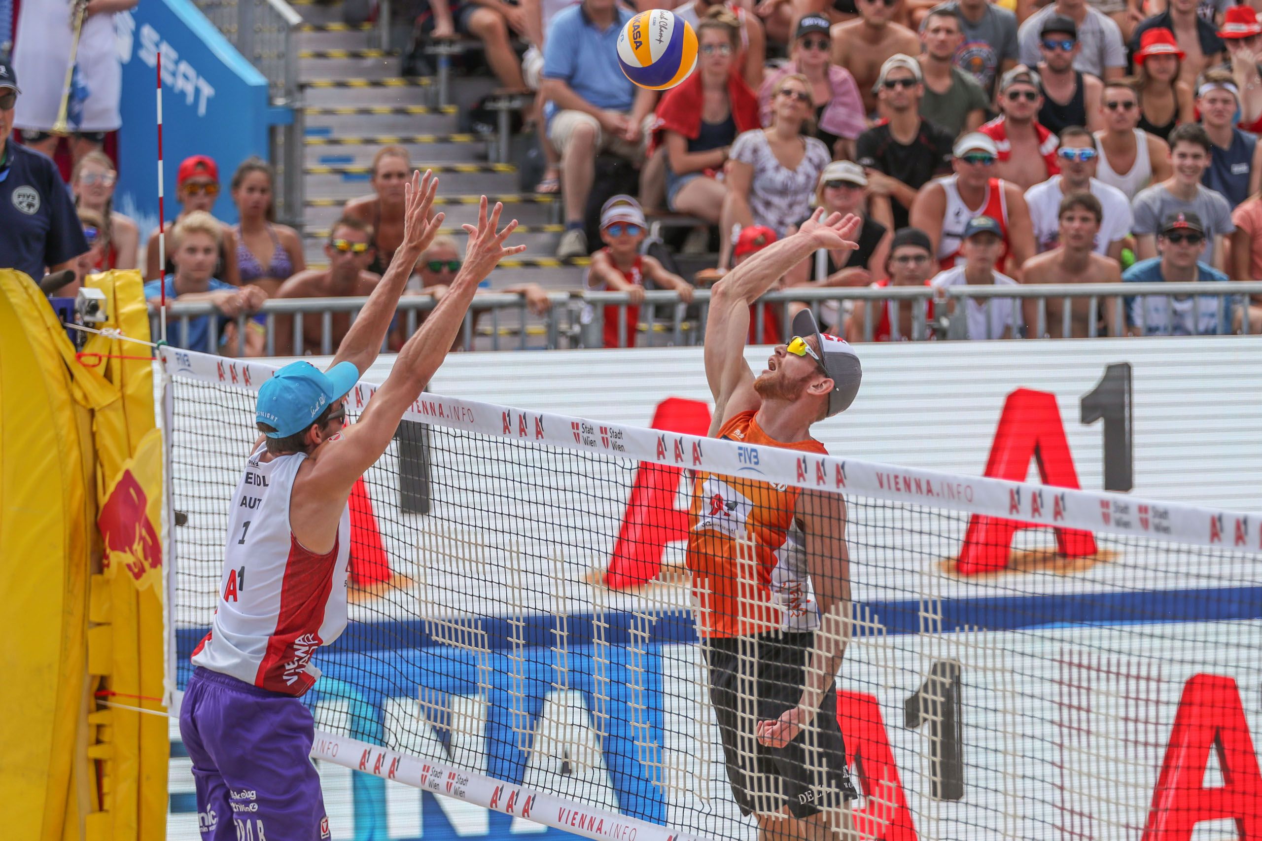 A1 ist Titelsponsor und technischer Partner der Beach Volleyball EM 2021.