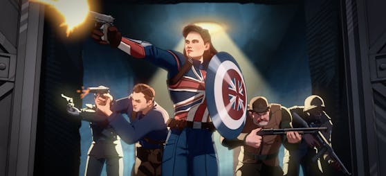 Captain Carter and the Howling Commandos in Marvel Studios' WHAT IF…?
