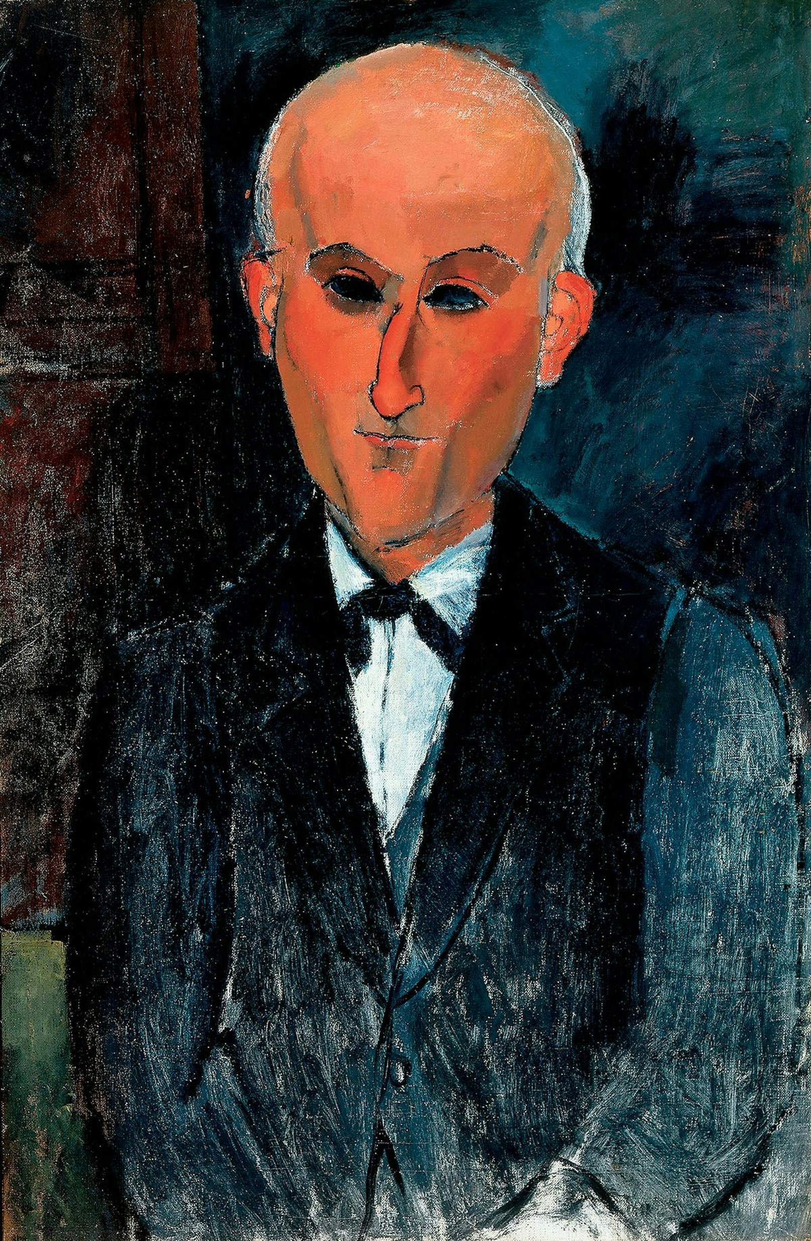 Amedeo Modigliani, Max Jacob, 1916/17,&nbsp;Öl auf Leinwand