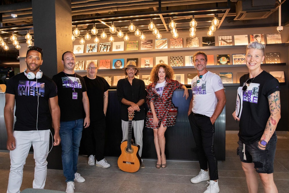 Cesar Sampson, Michael Fritz, Juergen Christian Hoerl, Mario Berger, Sandra Pires, Andie Gabauer und Virginia Ernst 