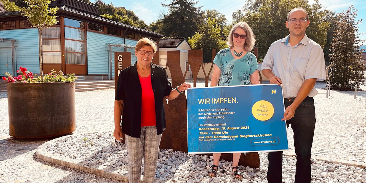 Drei Impfbusse touren durch NÖ – hier machen sie Halt - Vimarsana News
