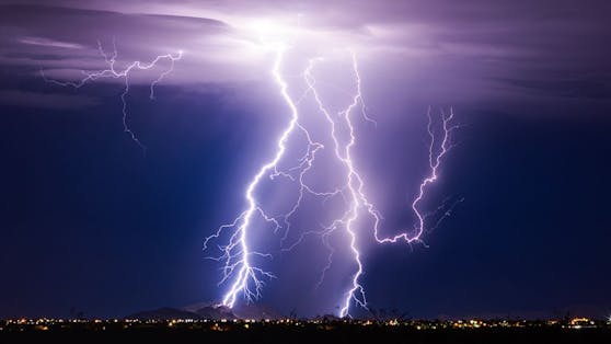 Gewitter-Alarm in Österreich