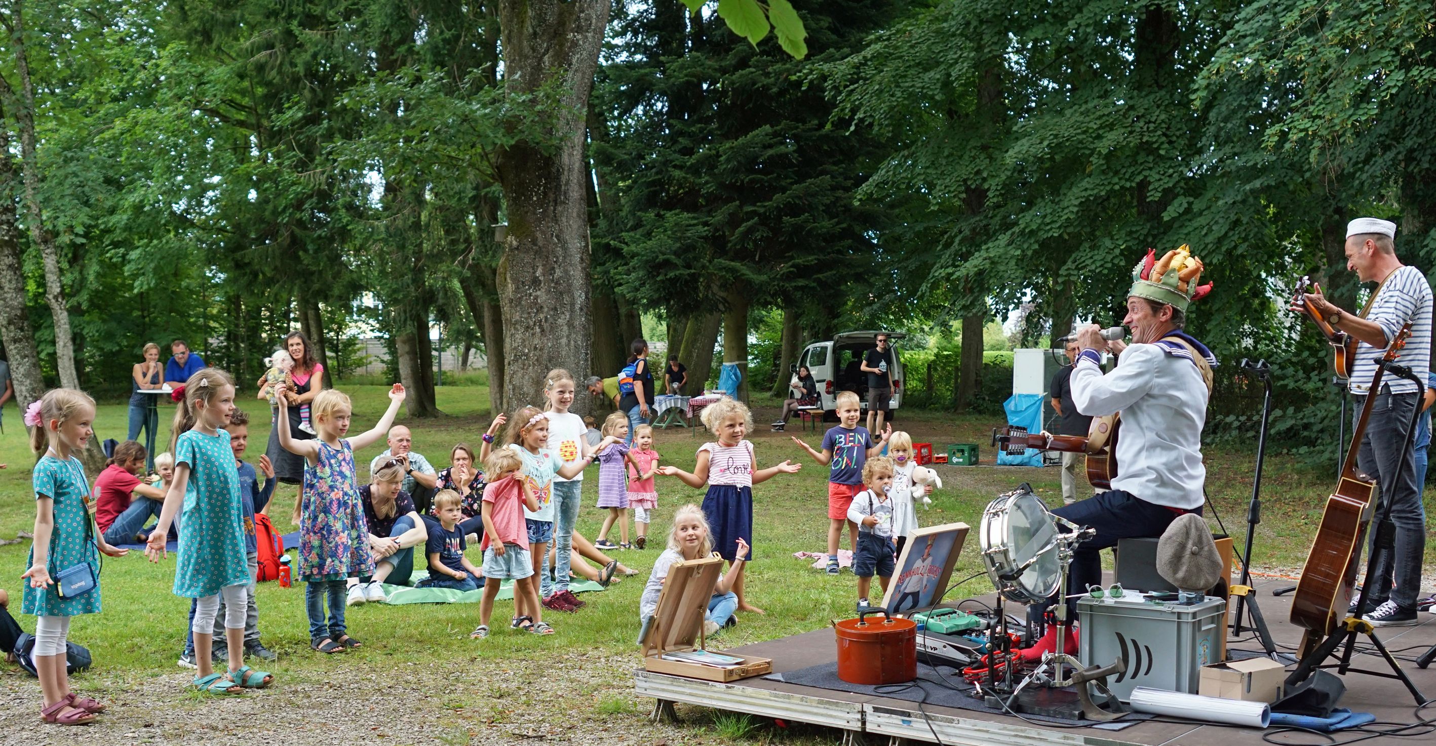 Beim NYC Musikmarathon gibt es am Sonntag einen Familienmusiktag.               