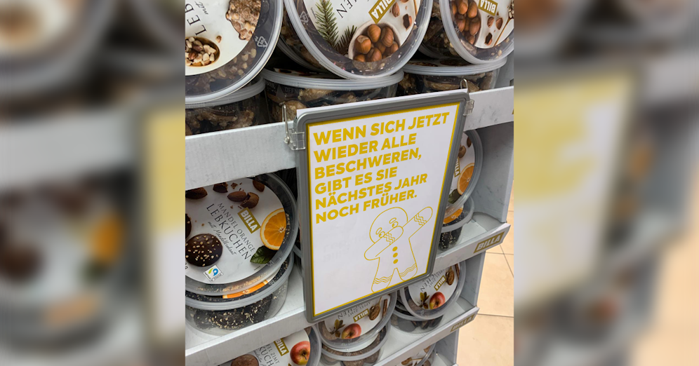 Der Supermarkt ist sich bewusst, dass dieses Angebot für Gesprächsstoff sorgen wird.