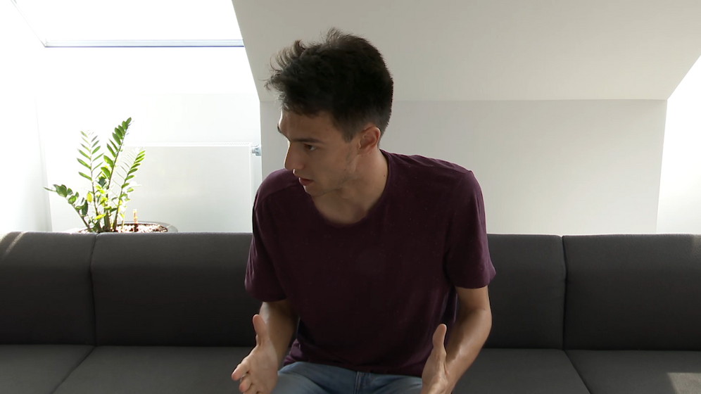 Paul Stich, Vorsitzender der Sozialistischen Jugend Österreich (SJ), im <em>