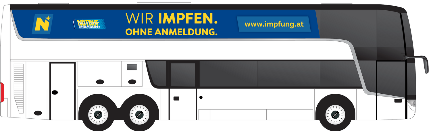 Sujet des NÖ Impfbusses