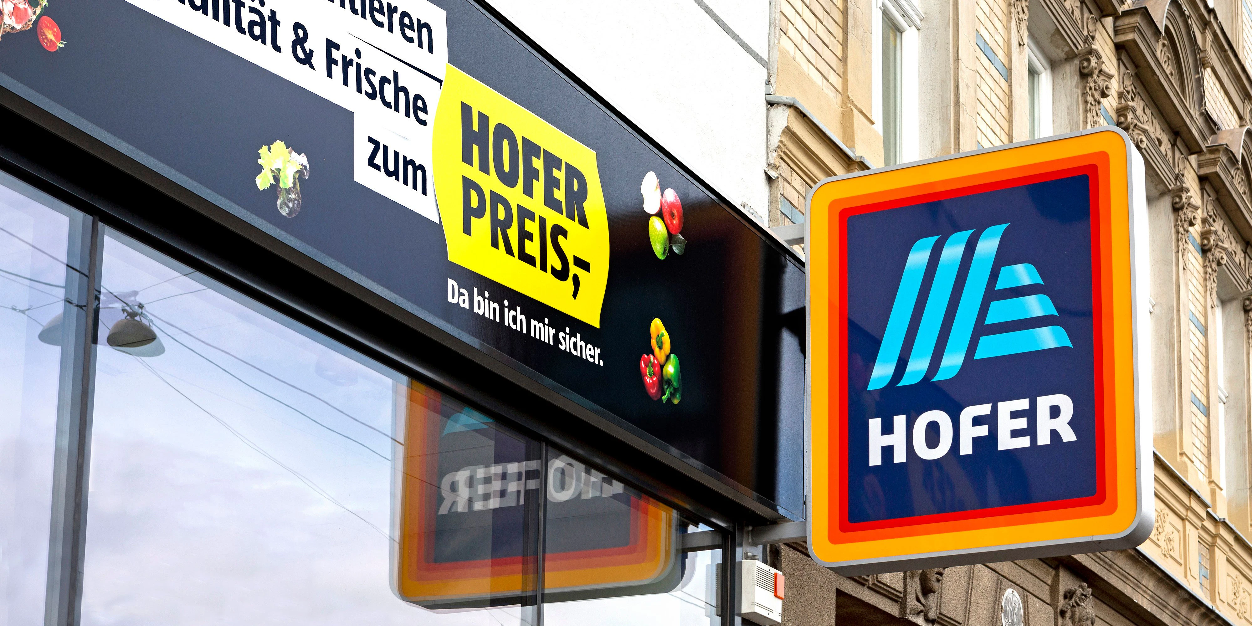Das Produkt war in sämtlichen Hofer-Filialen erhältlich.